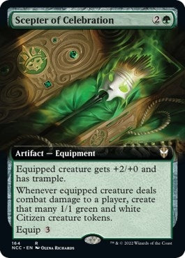 Scepter of Celebration Extended Art (164) [NCC]