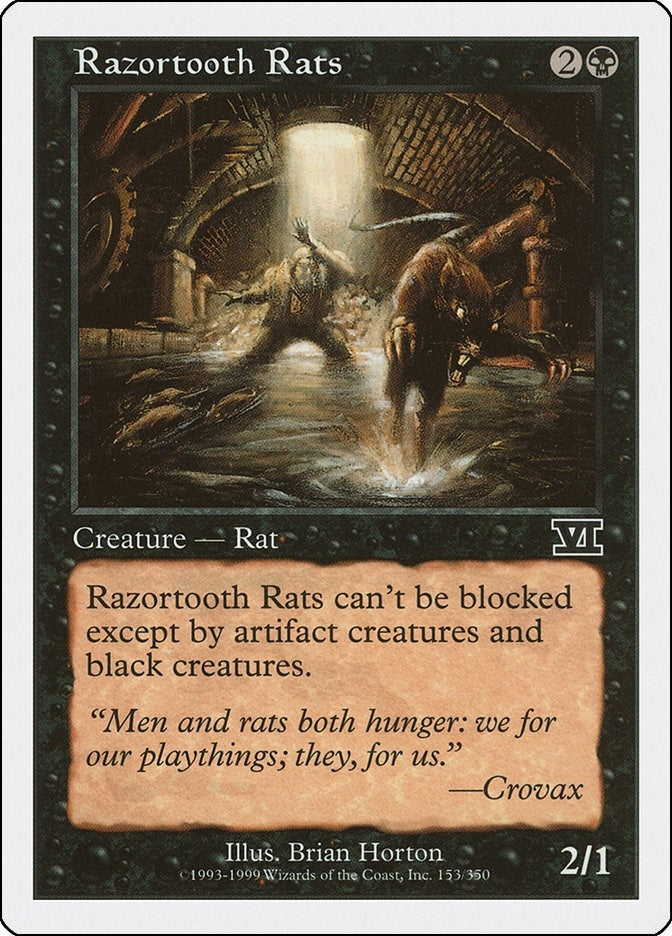 Razortooth Rats (153) [6ED]