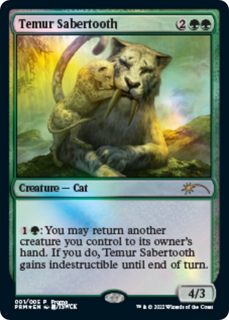 Temur Sabertooth (1) [UMP]