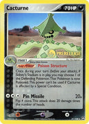 Cacturne 27 108 Prerelease (027/108) [MCAP]