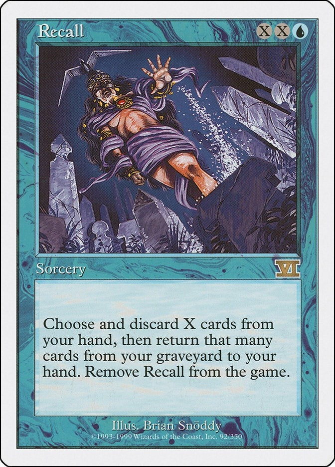Recall (92) [6ED]