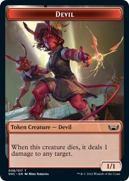 Devil // Citizen Double-Sided Token [Streets of New Capenna Tokens]