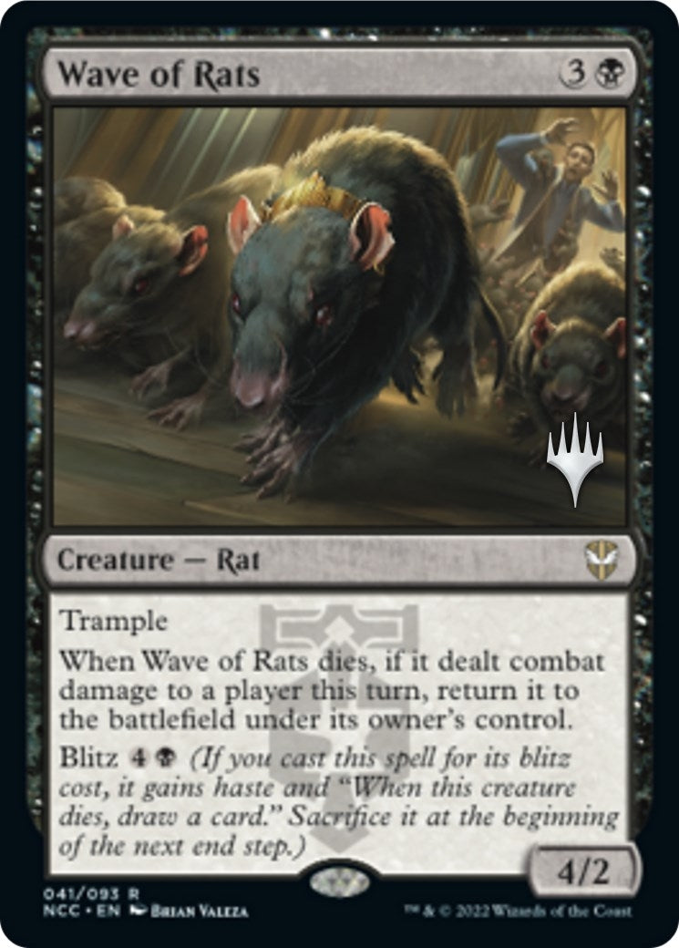 Wave of Rats (Promo Pack) [Streets of New Capenna Commander Promos]