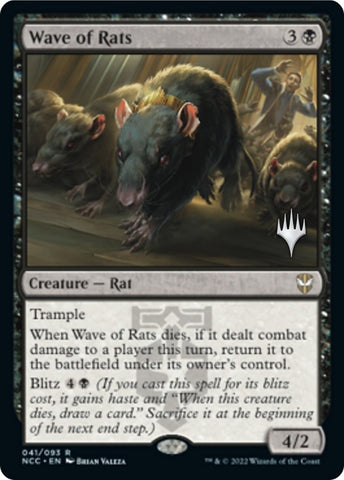 Wave of Rats (Promo Pack) [Streets of New Capenna Commander Promos]