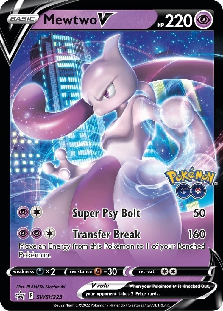 Mewtwo V SWSH223 (SWSH223) [SWSD]