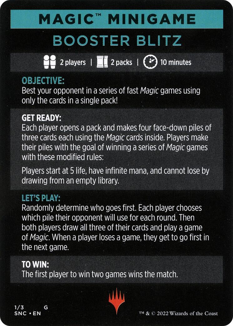 Magic Minigame Booster Blitz (1) [SNC]