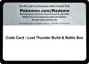Code Card Lost Thunder Build and Battle Box [SM8]