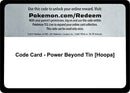 Code Card Power Beyond Tin Hoopa [MCAP]