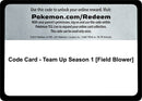 Code Card Team Up Season 1 Field Blower [SM9]
