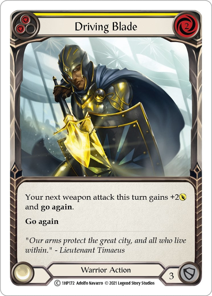 Image for Driving Blade (Yellow) [History Pack Vol.1]