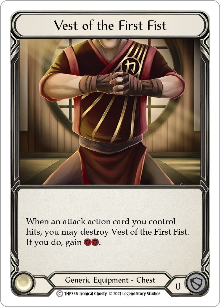 Image for Vest of the First Fist [History Pack Vol.1]