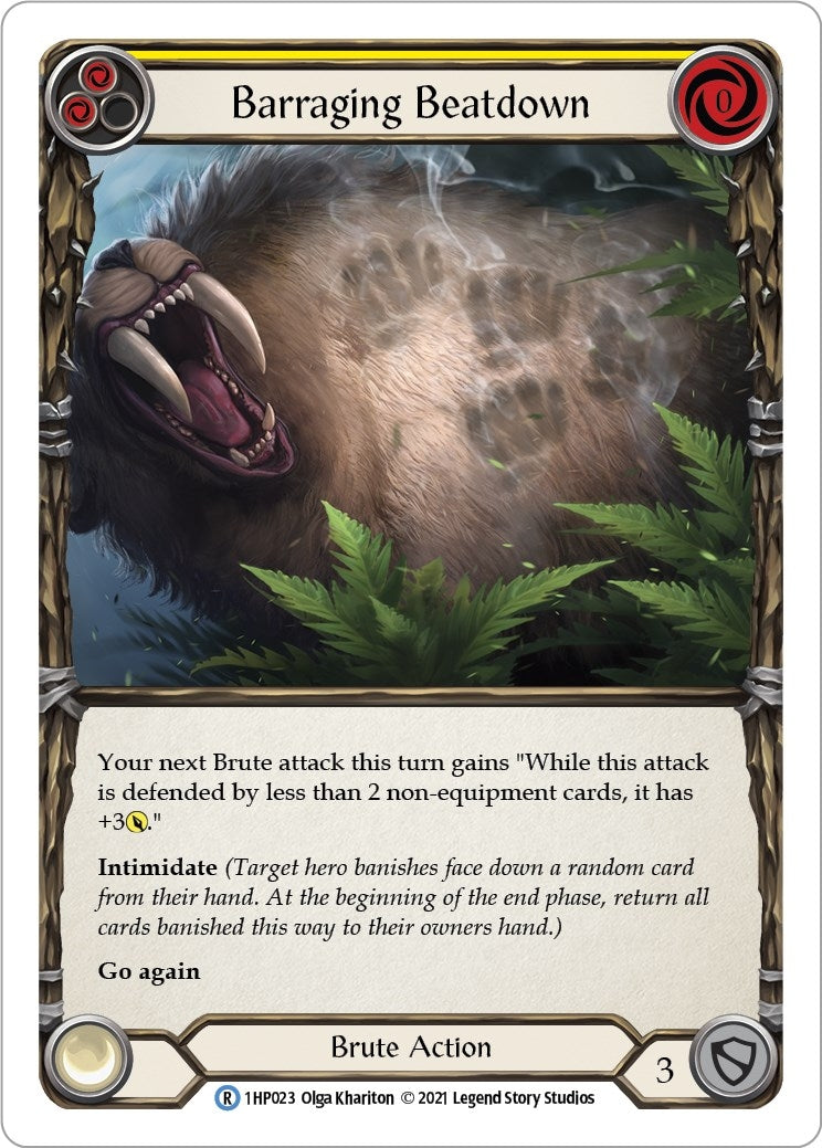 Image for Barraging Beatdown (Yellow) [History Pack Vol.1]