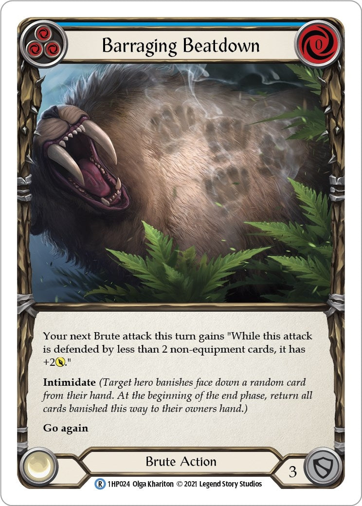 Image for Barraging Beatdown (Blue) [History Pack Vol.1]