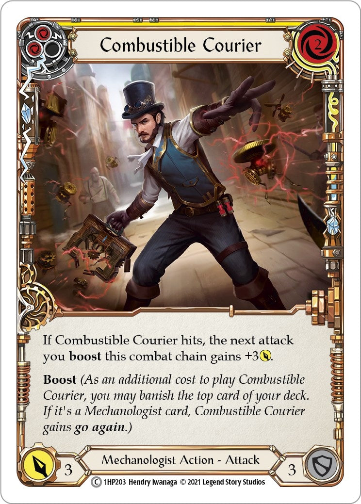 Image for Combustible Courier (Yellow) [History Pack Vol.1]