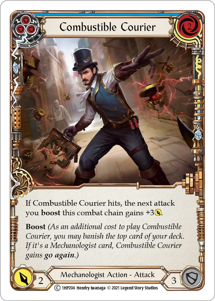 Image for Combustible Courier (Blue) [History Pack Vol.1]