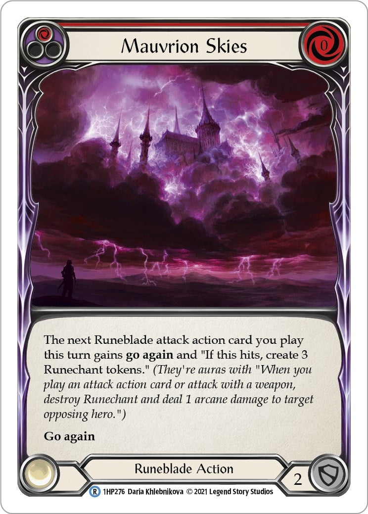 Image for Mauvrion Skies (Red) [History Pack Vol.1]