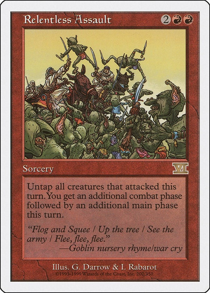 Relentless Assault (202) [6ED]