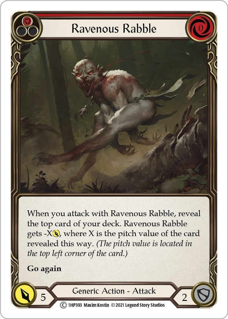 Image for Ravenous Rabble (Red) [History Pack Vol.1]