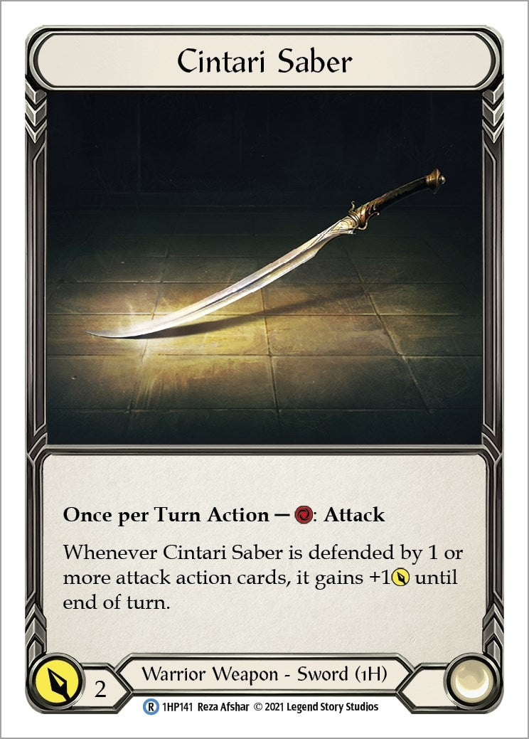 Image for Cintari Saber (1HP141) [History Pack Vol.1]