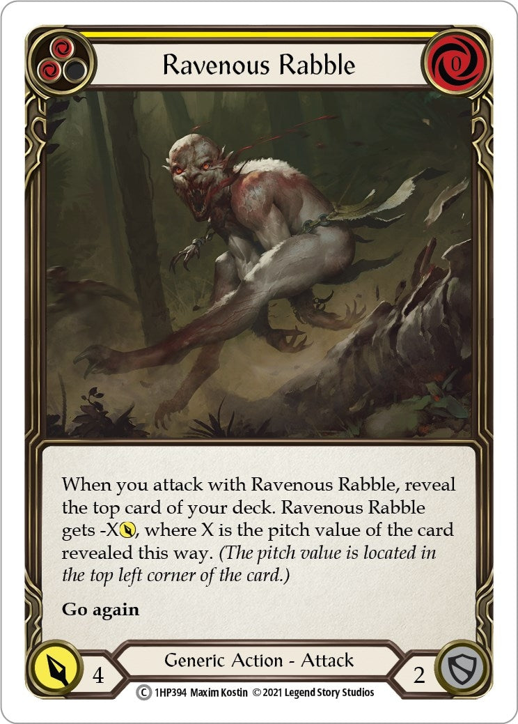 Image for Ravenous Rabble (Yellow) [History Pack Vol.1]