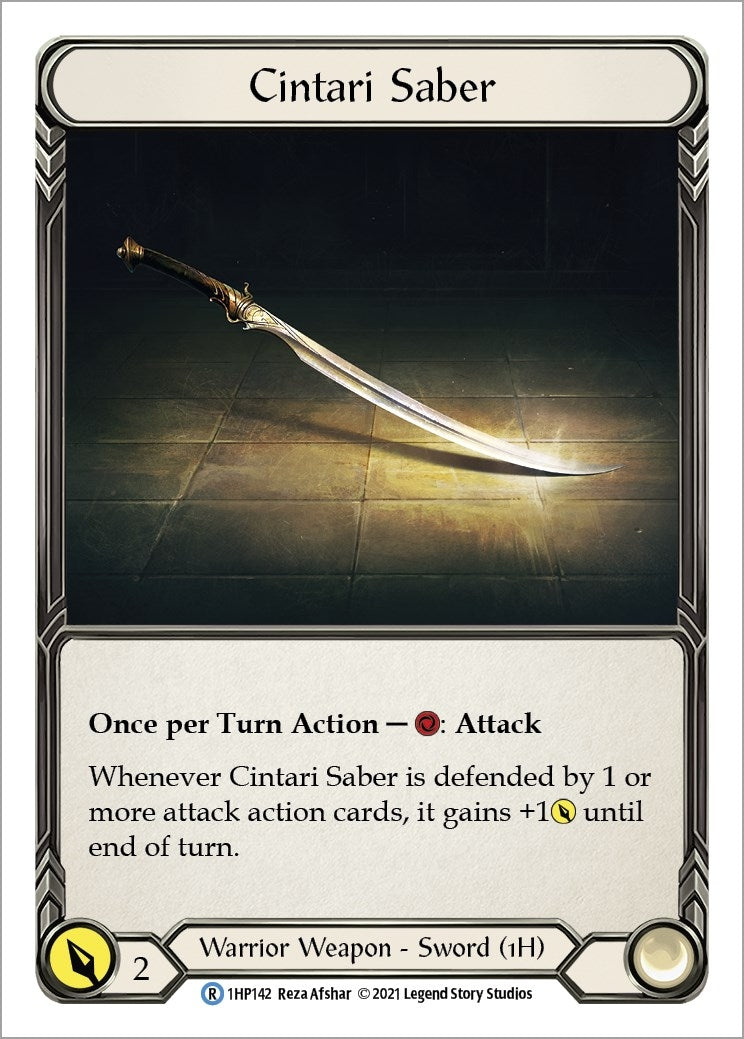 Image for Cintari Saber (1HP142) [History Pack Vol.1]