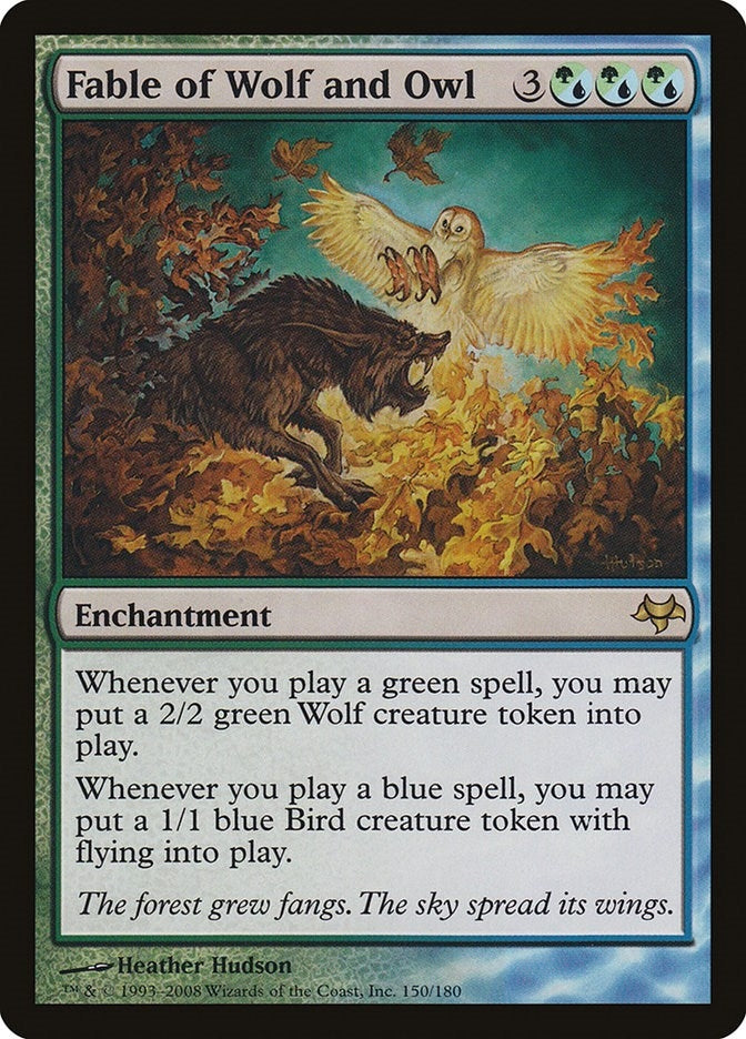Fable of Wolf and Owl (150) [EVE]