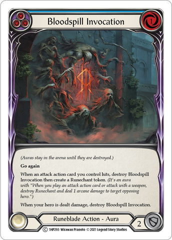 Image for Bloodspill Invocation (Blue) [History Pack Vol.1]