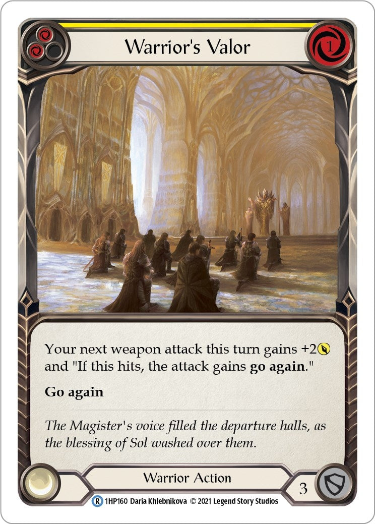 Image for Warrior's Valor (Yellow) [History Pack Vol.1]