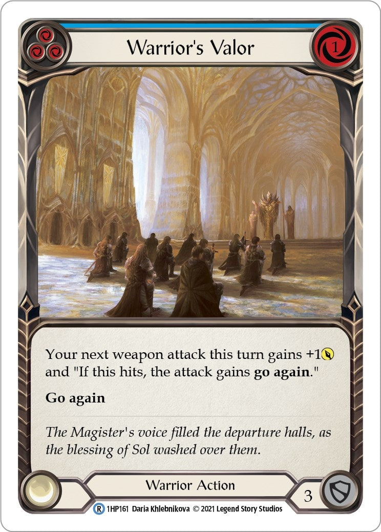 Image for Warrior's Valor (Blue) [History Pack Vol.1]