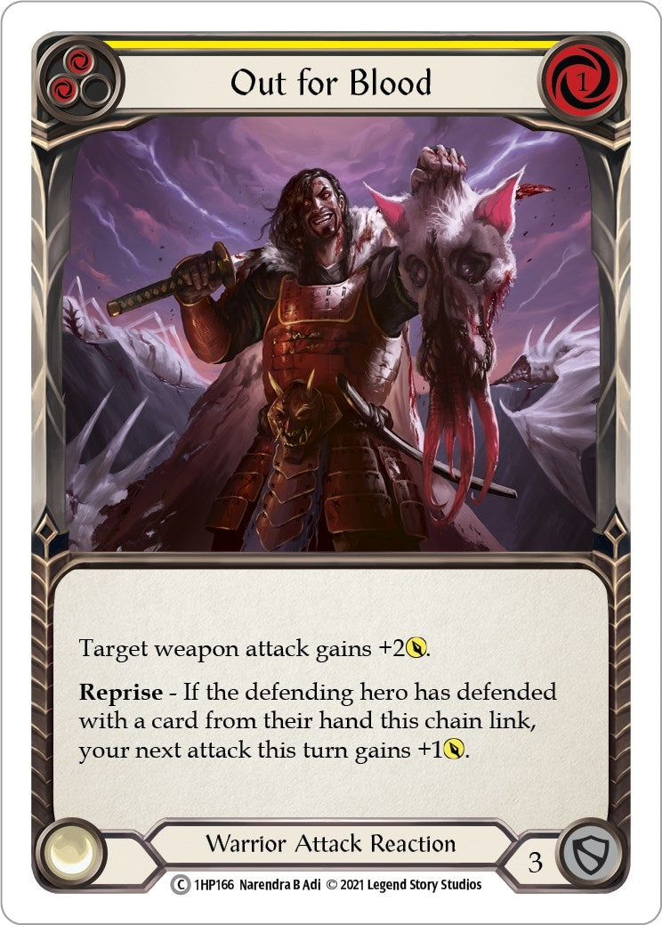Image for Out for Blood (Yellow) [History Pack Vol.1]