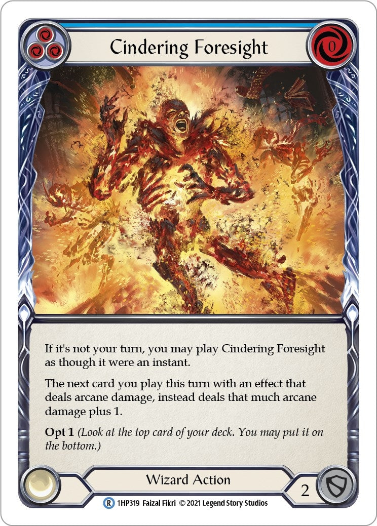 Image for Cindering Foresight (Blue) [History Pack Vol.1]