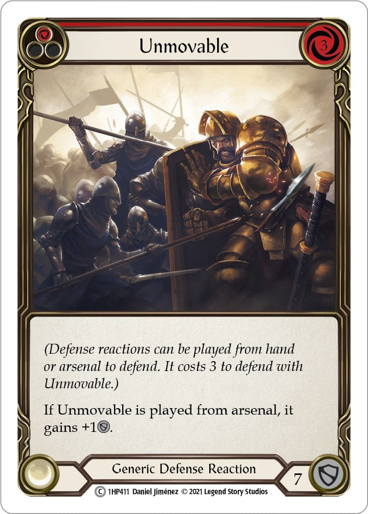Image for Unmovable (Red) [History Pack Vol.1]