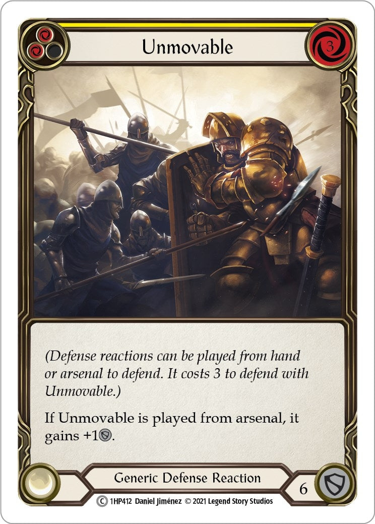 Image for Unmovable (Yellow) [History Pack Vol.1]