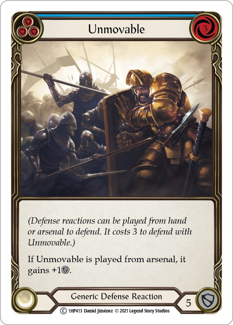 Image for Unmovable (Blue) [History Pack Vol.1]