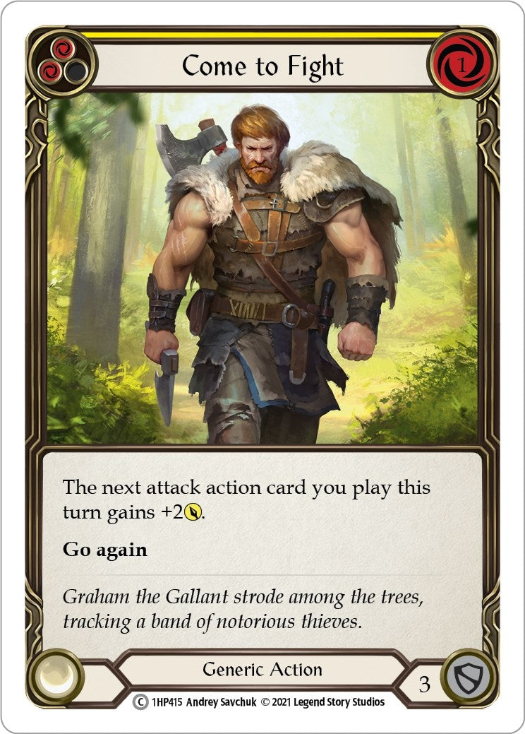 Image for Come to Fight (Yellow) [History Pack Vol.1]