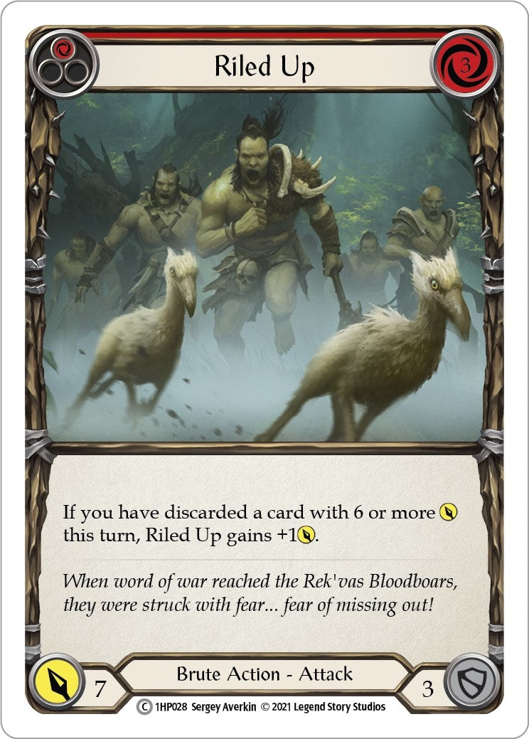 Image for Riled Up (Red) [History Pack Vol.1]