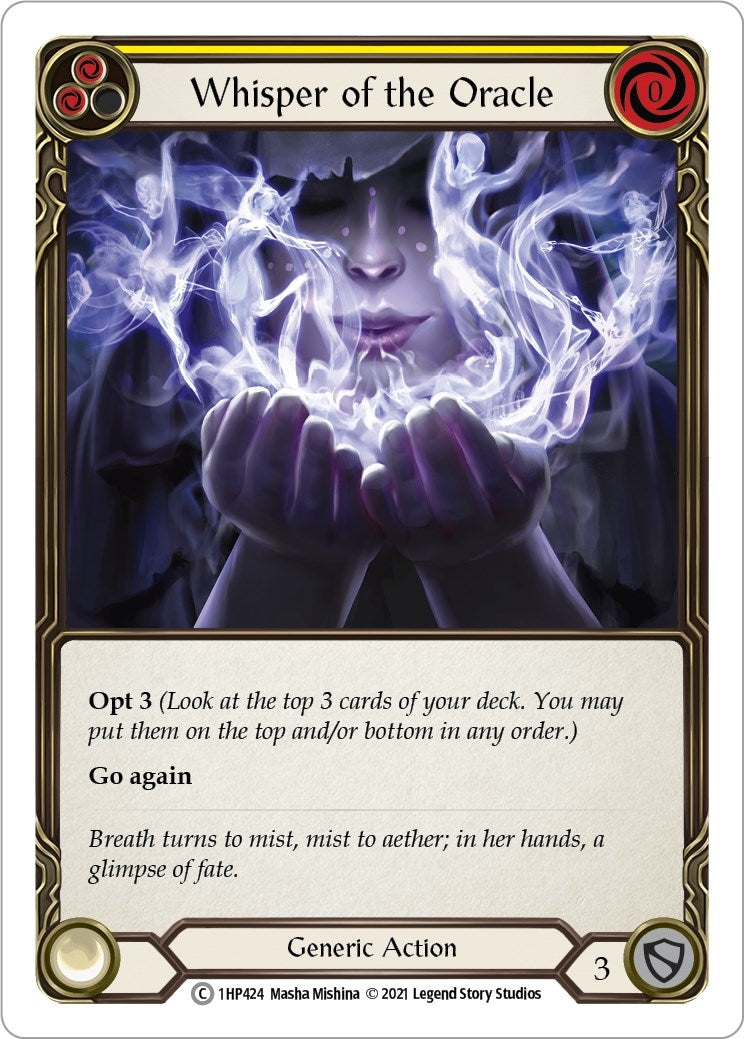 Image for Whisper of the Oracle (Yellow) [History Pack Vol.1]
