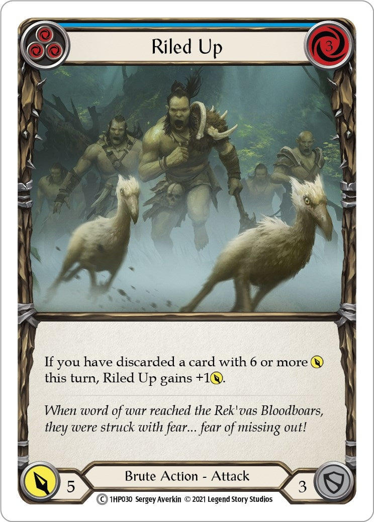 Image for Riled Up (Blue) [History Pack Vol.1]