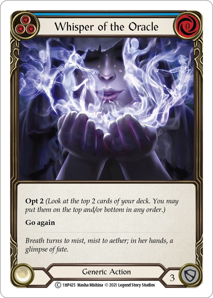 Image for Whisper of the Oracle (Blue) [History Pack Vol.1]