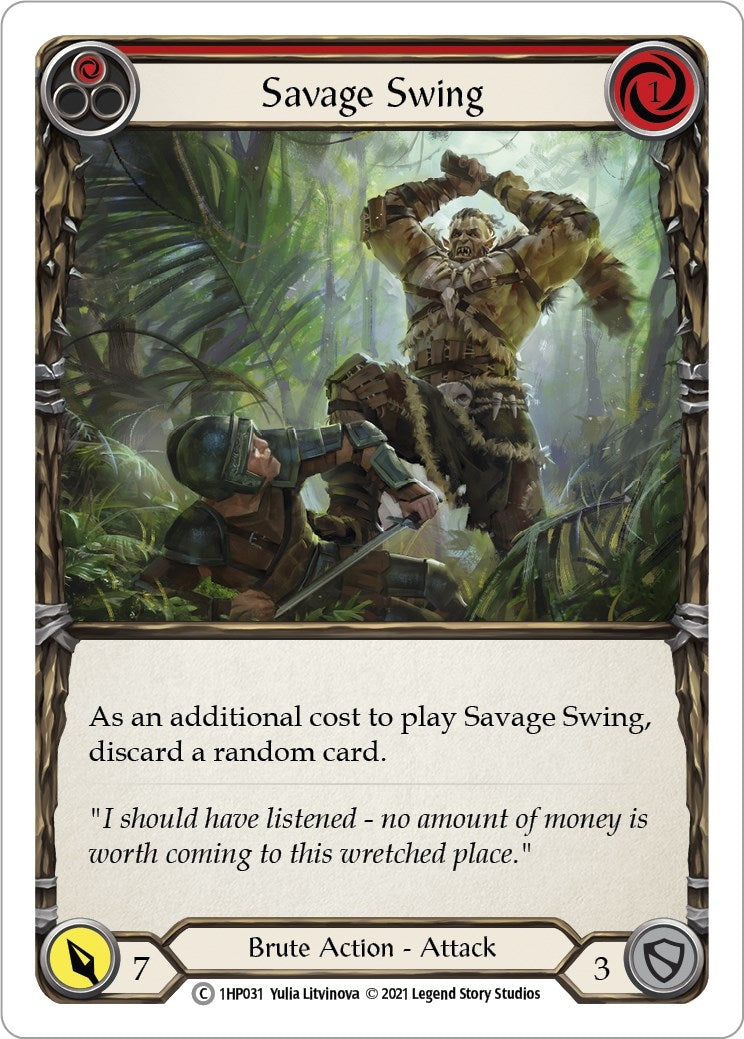 Image for Savage Swing (Red) [History Pack Vol.1]