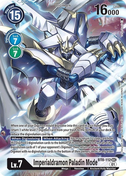 Image for Imperialdramon Paladin Mode (Alternate Art) [New Awakening]