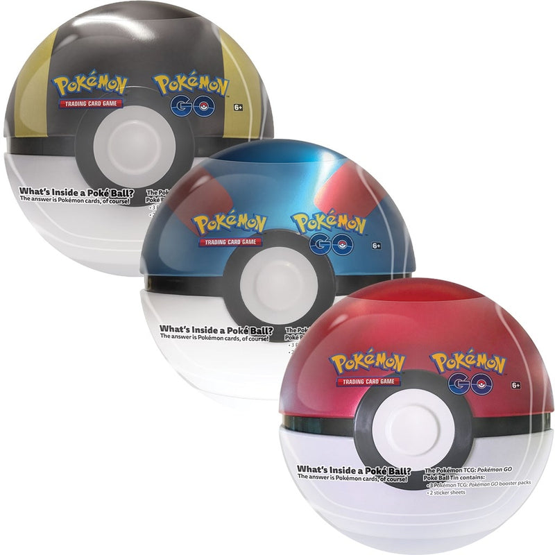 Pokemon GO Poke Ball Tin Set of 3 [PGO]