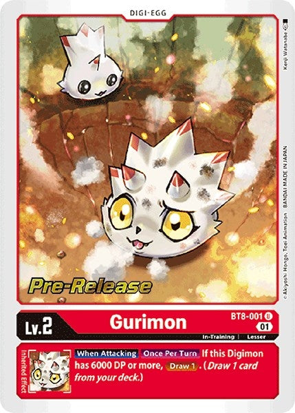 Image for Gurimon [New Awakening Pre-Release Cards]