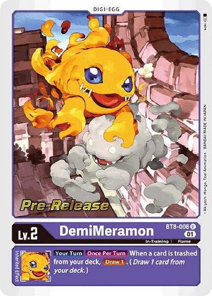 Image for DemiMeramon [New Awakening Pre-Release Cards]