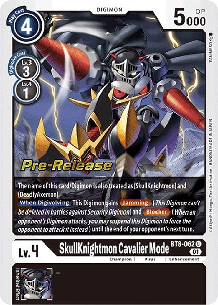 Image for SkullKnightmon Cavalier Mode [New Awakening Pre-Release Cards]
