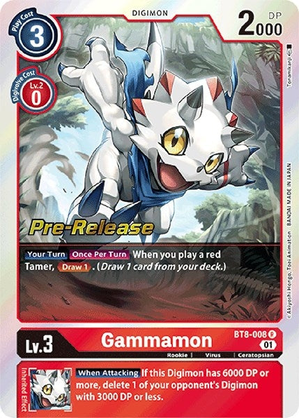 Image for Gammamon [New Awakening Pre-Release Cards]