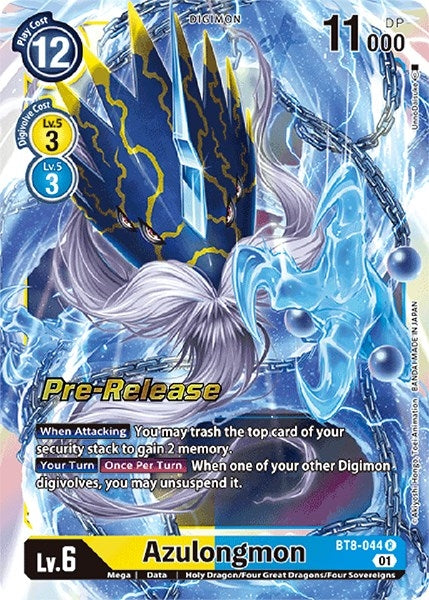 Image for Azulongmon [New Awakening Pre-Release Cards]