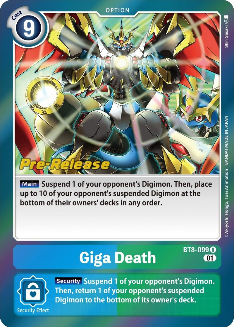 Image for Giga Death [New Awakening Pre-Release Cards]