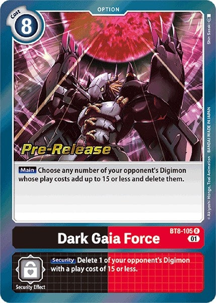 Image for Dark Gaia Force [New Awakening Pre-Release Cards]