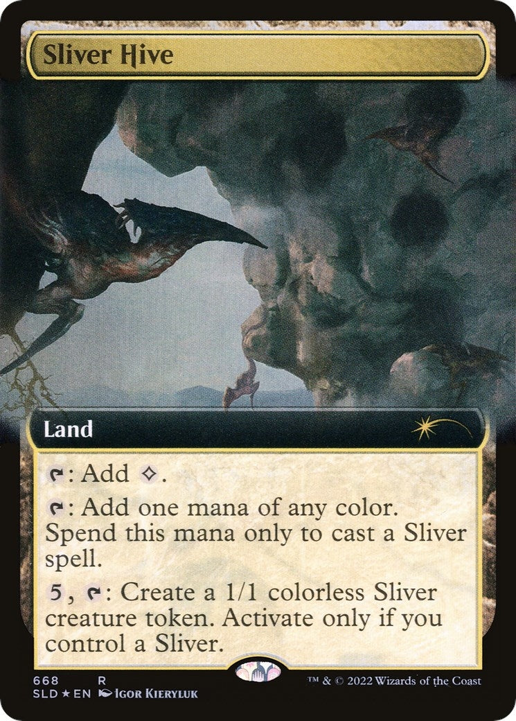 Sliver Hive Extended Art (668) [SLD]